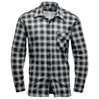 Рабочая рубашка для мужчин BONO Flanel Gray Black / 170 г/м²