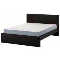 Pat Ikea Malm/Vesteroy 140 x 200 cm / Masiv / Black-Brown