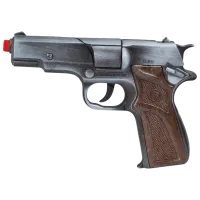 Игрушечный пистолет Gonher Police 125/1 3+ / пуля / Серебряный photo 5