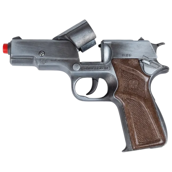 Pistol de jucărie Gonher Police 125/1 3+ / glonte / Silver photo 6