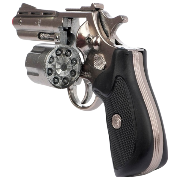 Игрушечный пистолет Gonher Police 433/0 3+ / пуля / Серебряный photo 3 Игрушечный пистолет Gonher Police 433/0 3+ / пуля / Серебряный photo 3