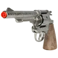 Игрушечный пистолет Gonher Cowboy 3088/0 3+ / пуля / Серебряный photo 2