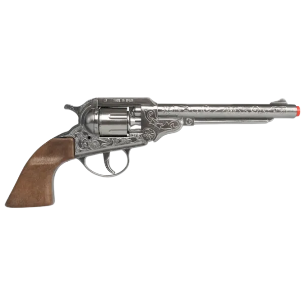Игрушечный пистолет Gonher Cowboy 3088/0 3+ / пуля / Серебряный photo 4