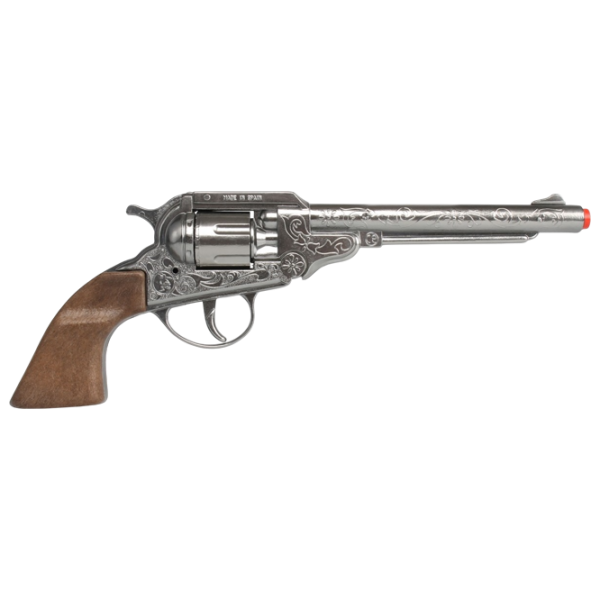 Игрушечный пистолет Gonher Cowboy 3088/0 3+ / пуля / Серебряный photo 4