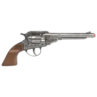 Игрушечный пистолет Gonher Cowboy 3088/0 3+ / пуля / Серебряный photo 4