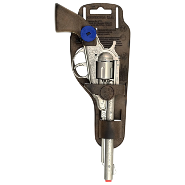 Игрушечный пистолет Gonher Cowboy 3088/0 3+ / пуля / Серебряный photo 5