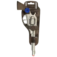 Игрушечный пистолет Gonher Cowboy 3088/0 3+ / пуля / Серебряный photo 5