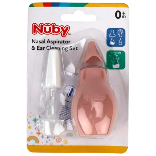 Назальный аспиратор Nuby ID172  / Розовый photo 2