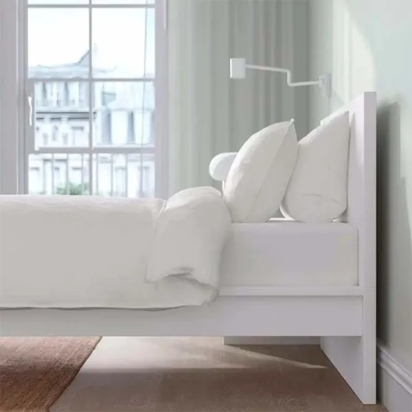 Pat Ikea Malm/Vesteroy 90 x 200 cm / Masiv / White photo 6