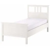 Кровать Ikea Hemnes/Akrehamn 90 x 200 см / Массив / Белый
