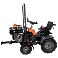 Minitractor Evotools Ride-On 4x4 R1200 4 timpi/ Motorină photo 2