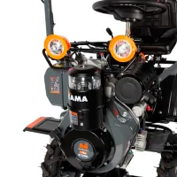 Minitractor Evotools Ride-On 4x4 R1200 4 timpi/ Motorină photo 3