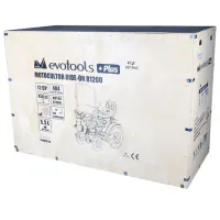 Minitractor Evotools Ride-On 4x4 R1200 4 timpi/ Motorină photo 5