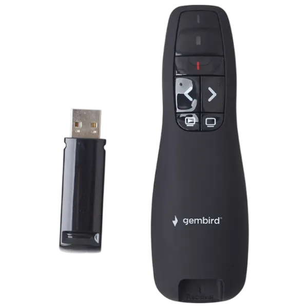 Telecomandă pentru prezentator wireless Universal WP-L-12 Black photo 1