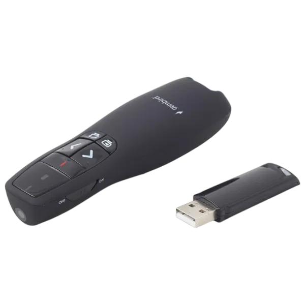 Telecomandă pentru prezentator wireless Universal WP-L-12 Black photo 5