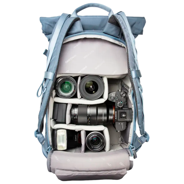Geantă pentru aparat foto Vanguard Veo Flex 43M Nylon / Blue photo 3