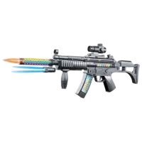 Pistol de jucărie Optmarket 201299272  6+ / Laser / Black