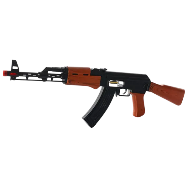 Pistol de jucărie Optmarket AK-47 МЕ10.171 5+ / Laser / Brown photo 1