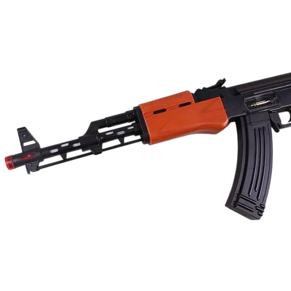 Pistol de jucărie Optmarket AK-47 МЕ10.171 5+ / Laser / Brown photo 3