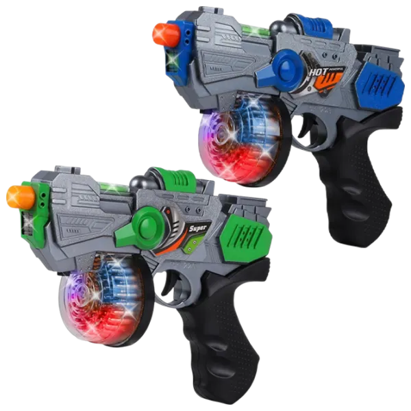 Pistol de jucărie Optmarket Space Gun RF226C 3+ / glonte / Multicolor photo 1