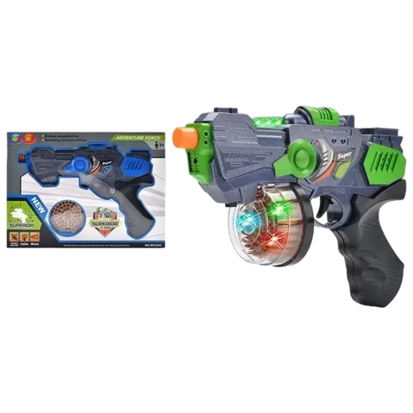 Pistol de jucărie Optmarket Space Gun RF226C 3+ / glonte / Multicolor photo 8