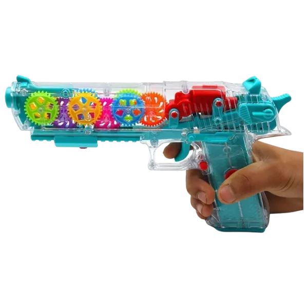 Pistol de jucărie ChiToys Gear Light Gun YJ-Q001 3+ / Laser / Multicolor photo 4