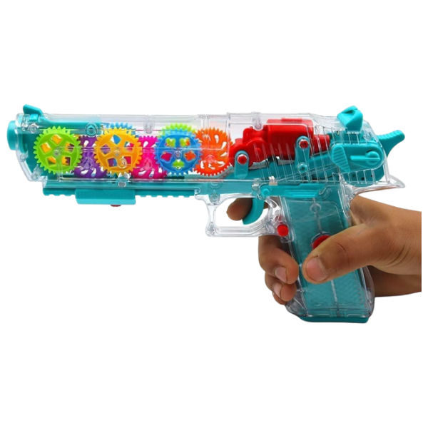 Pistol de jucărie ChiToys Gear Light Gun YJ-Q001 3+ / Laser / Multicolor photo 4