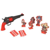 Игрушечный пистолет Gonher Cowboy Asventure 8610/0 5+ / пуля / Красный