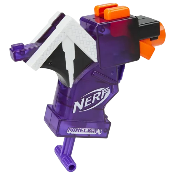 Blaster Hasbro Nerf Minecraft F4423 3+ / Săgeți / Purple photo 3 Blaster Hasbro Nerf Minecraft F4423 3+ / Săgeți / Purple photo 3