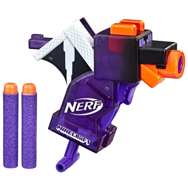 Blaster Hasbro Nerf Minecraft F4423 3+ / Săgeți / Purple photo 4 Blaster Hasbro Nerf Minecraft F4423 3+ / Săgeți / Purple photo 4