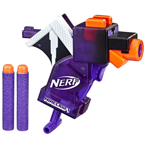 Blaster Hasbro Nerf Minecraft F4423 3+ / Săgeți / Purple photo 4 Blaster Hasbro Nerf Minecraft F4423 3+ / Săgeți / Purple photo 4