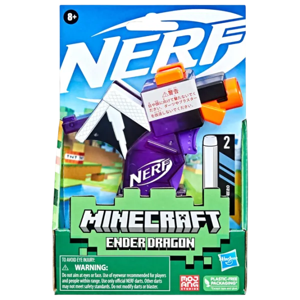 Blaster Hasbro Nerf Minecraft F4423 3+ / Săgeți / Purple photo 5 Blaster Hasbro Nerf Minecraft F4423 3+ / Săgeți / Purple photo 5