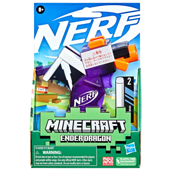 Blaster Hasbro Nerf Minecraft F4423 3+ / Săgeți / Purple photo 5 Blaster Hasbro Nerf Minecraft F4423 3+ / Săgeți / Purple photo 5