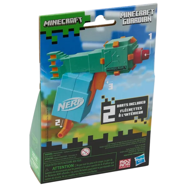 Blaster Hasbro Nerf Minecraft F4422 3+ / Săgeți / Green photo 4