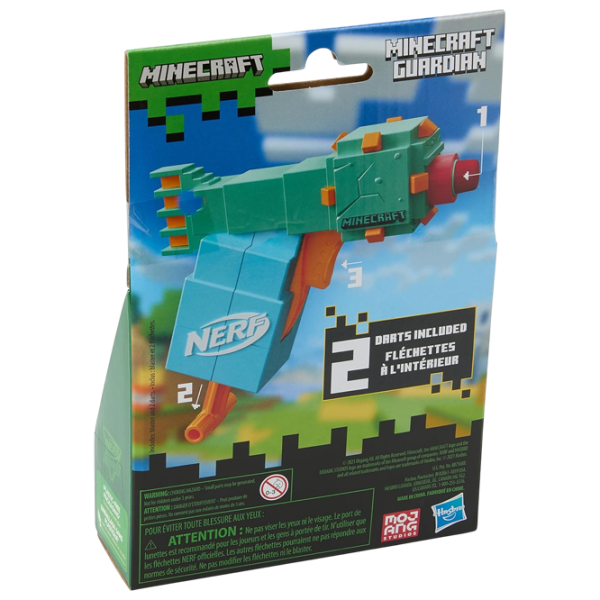 Blaster Hasbro Nerf Minecraft F4422 3+ / Săgeți / Green photo 4