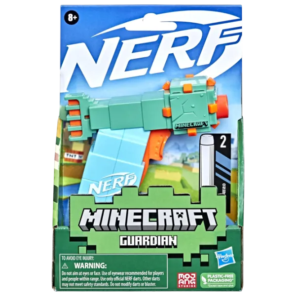 Blaster Hasbro Nerf Minecraft F4422 3+ / Săgeți / Green photo 6