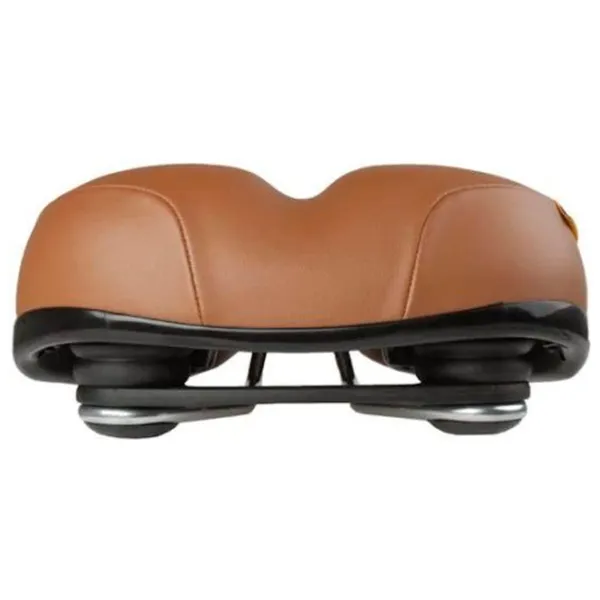 Șa de bicicletă Velo Plush Tour ELA X Brown Black photo 2