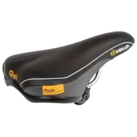 Șa de bicicletă Velo Flex Junior Gel Black Orange