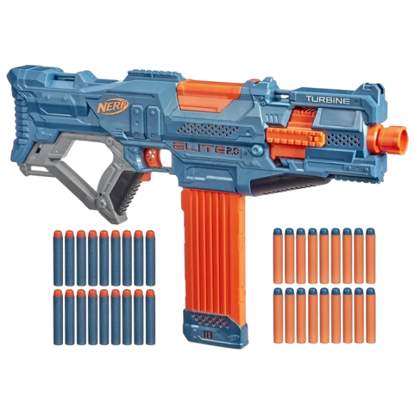 Blaster Hasbro Nerf Elite 2.0 Turbine CS 18 E9481 8+ / Săgeți / Blue photo 1 Blaster Hasbro Nerf Elite 2.0 Turbine CS 18 E9481 8+ / Săgeți / Blue photo 1