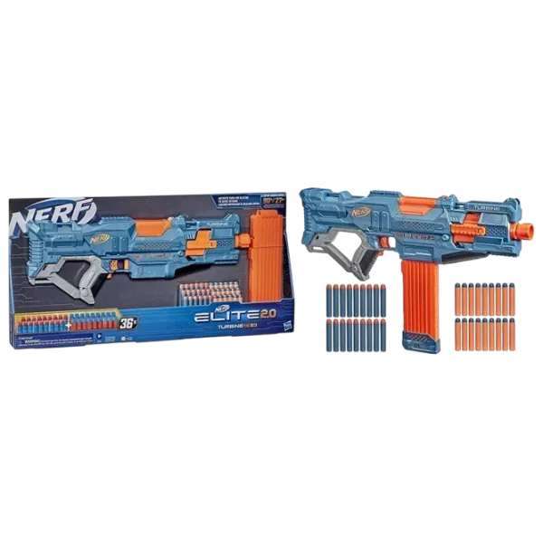 Blaster Hasbro Nerf Elite 2.0 Turbine CS 18 E9481 8+ / Săgeți / Blue photo 2 Blaster Hasbro Nerf Elite 2.0 Turbine CS 18 E9481 8+ / Săgeți / Blue photo 2