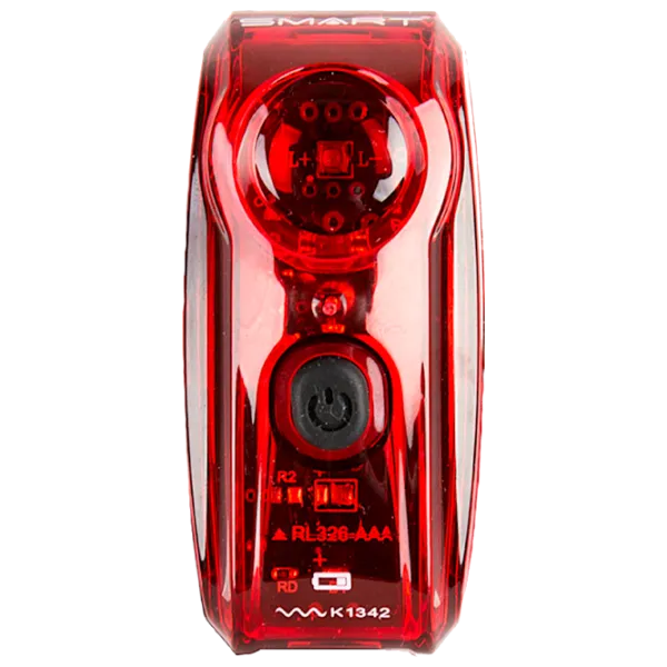 Lanterna bicicletei SMART Trail 80 K LED Red Black photo 2