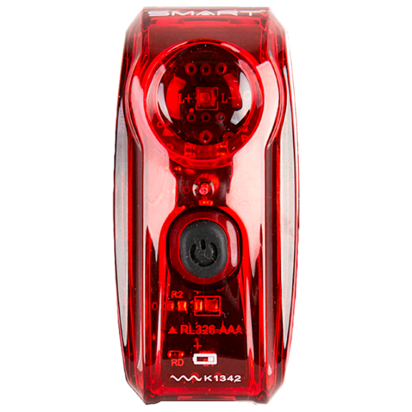 Lanterna bicicletei SMART Trail 80 K LED Red Black photo 2