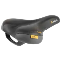 Șa de bicicletă Velo Plush Tour E-Grip M Black Orange