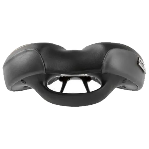 Велосипедное седло Velo Plush Tour E-Grip M Черный Оранжевый photo 3