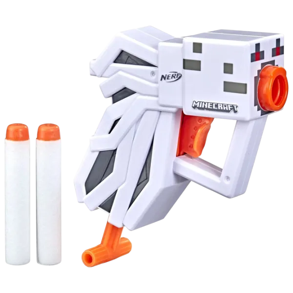 Blaster Hasbro Nerf Minecraft F4421 8+ / Săgeți / White photo 5