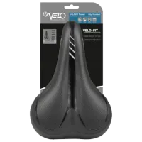 Șa de bicicletă Velo Velo-Fit Townie city/comfort L Black photo 2