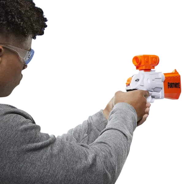 Бластер Hasbro Nerf Fortnite SR E9391 8+ / Стрел / Белый photo 5 Бластер Hasbro Nerf Fortnite SR E9391 8+ / Стрел / Белый photo 5