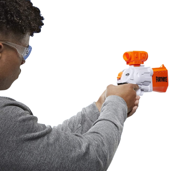 Бластер Hasbro Nerf Fortnite SR E9391 8+ / Стрел / Белый photo 5 Бластер Hasbro Nerf Fortnite SR E9391 8+ / Стрел / Белый photo 5