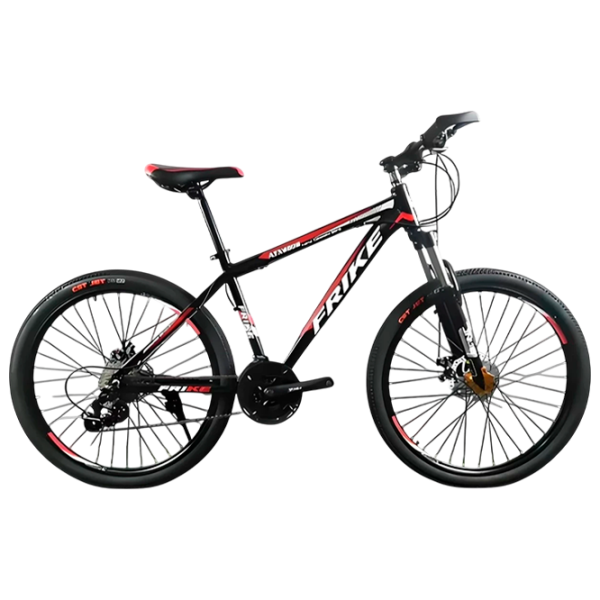 Велосипед Frike TY-MTB 27.5 27.5" 18" Алюминий / Черный Red photo 1