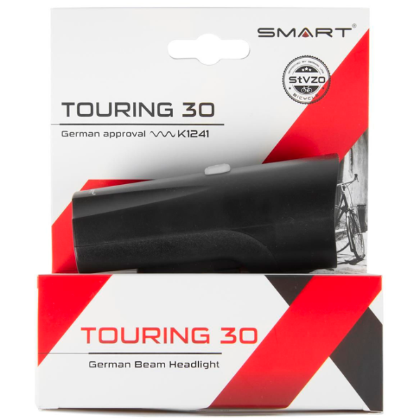 Велосипедный фонарь SMART Touring 30 Черный White photo 2